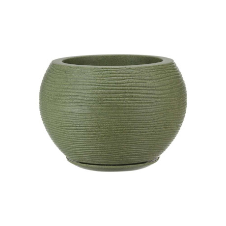 Maceta Florenca Sisal Efecto Piedra 27X24Cm Verde