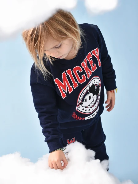 CONJUNTO MICKEY CHAMP AZUL OSCURO