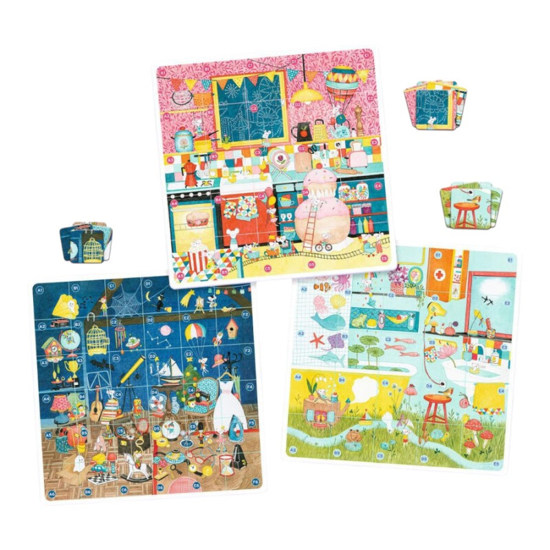 Juego De Mesa Katudi Home Djeco Juego De Mesa Katudi Home Djeco