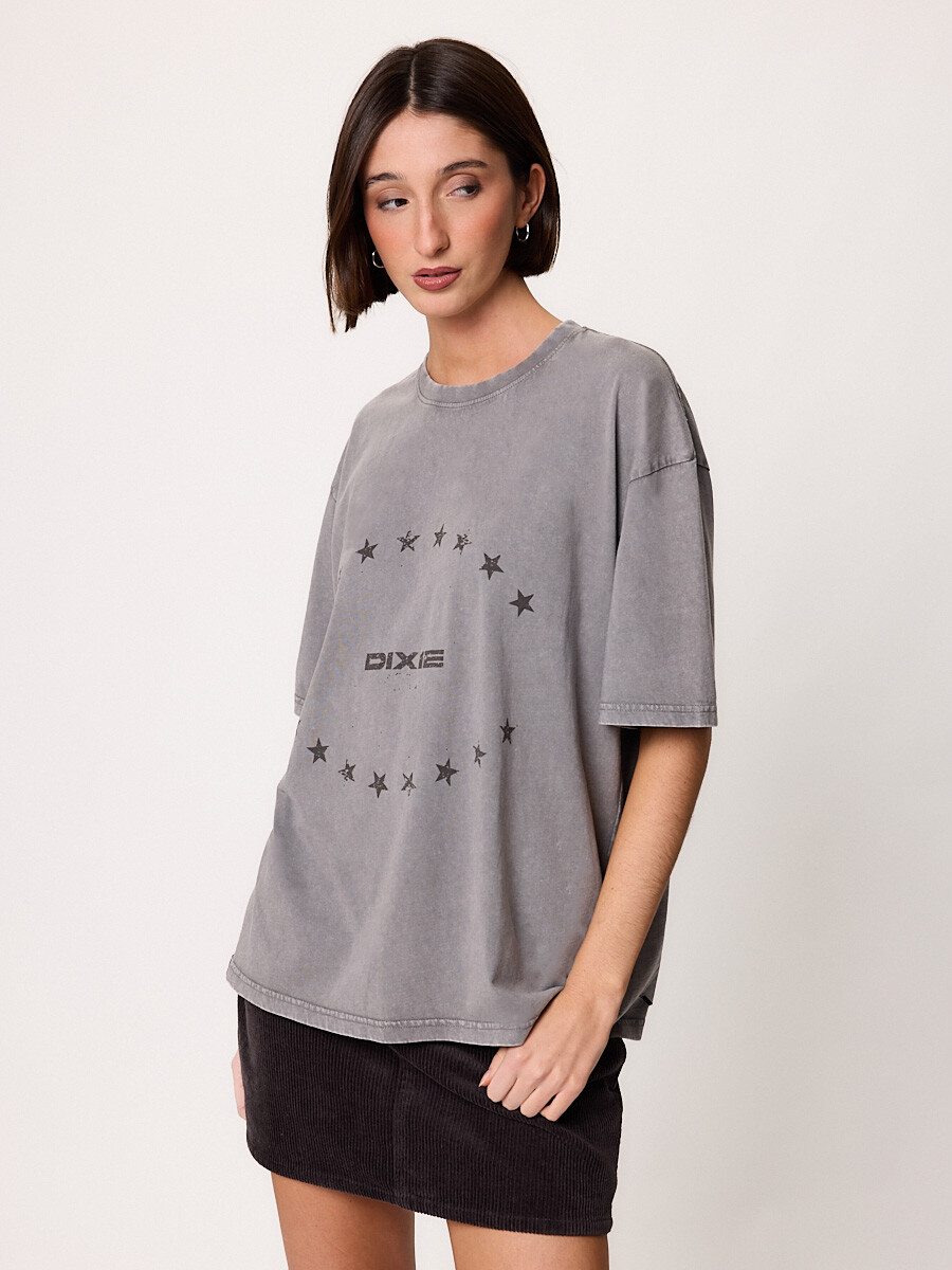 T-SHIRT M/C TOFOS DIXIE Gris