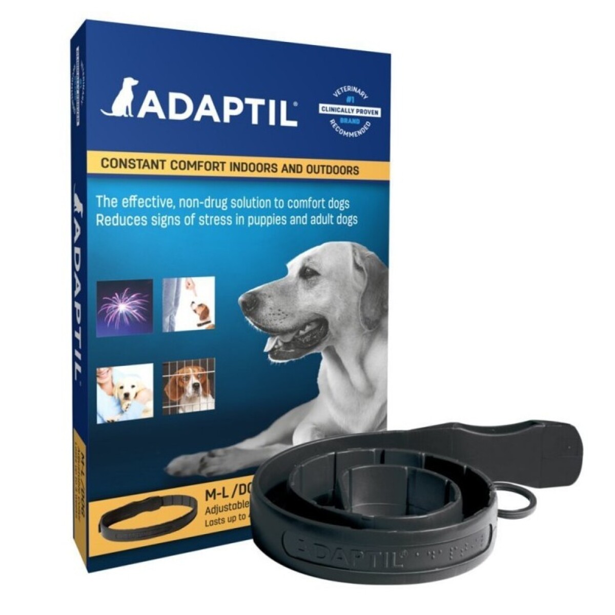 COLLAR ADAPTIL CEVA PARA PERROS MEDIANOS Y GRANDES 
