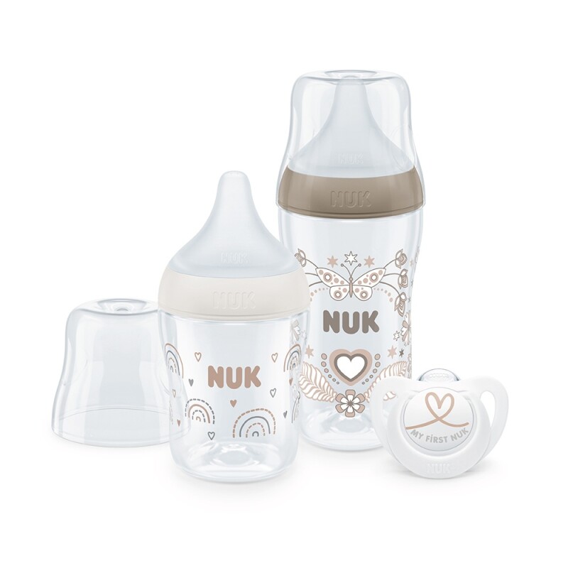 Set Nuk Perfect Match Biberones + Chupete Set Nuk Perfect Match Biberones + Chupete