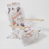 Silla Reposera de playa mochila Paradise Chalk