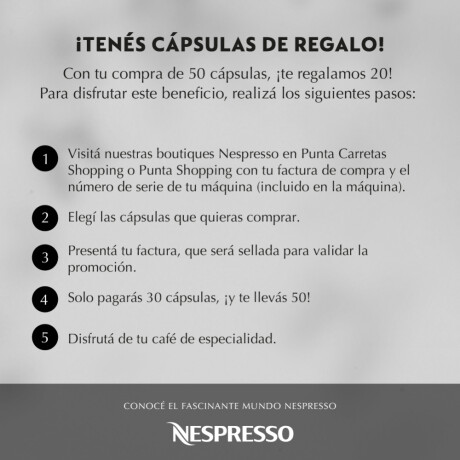 Cafetera Nespresso Creatista Pro CREATISTAJ620 + Cápsulas de obsequio Cafetera Nespresso Creatista Pro CREATISTAJ620 + Cápsulas de obsequio