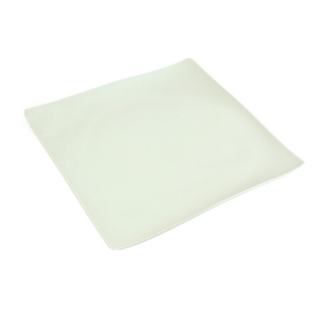 PLATO LLANO CUADRADO CERAMICA BCA PLATO LLANO CUADRADO CERAMICA BCA