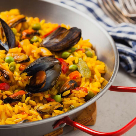 Paellera de 7 porciones. De hierro 360 mm Lacor Paellera de 7 porciones. De hierro 360 mm Lacor