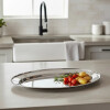 Fuente oval acero inox 30x20 cm PRISMA Fuente oval acero inox 30x20 cm PRISMA