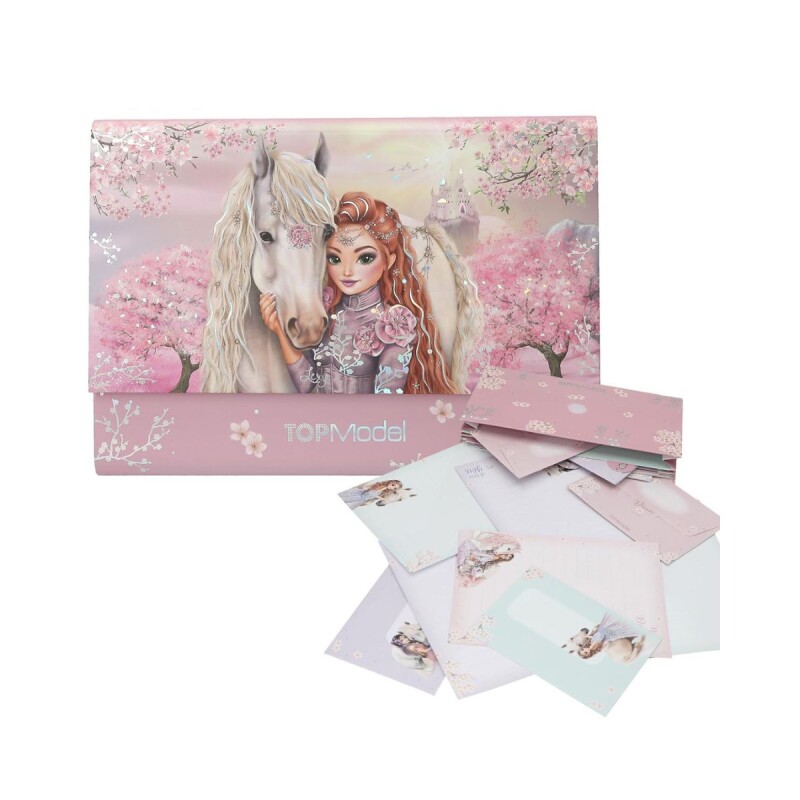 Carpeta archivadora infantil con notas y sobres Viva Violet