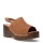 Sandalias de Mujer Bottero con Plataforma y Taco Marrón Castaño