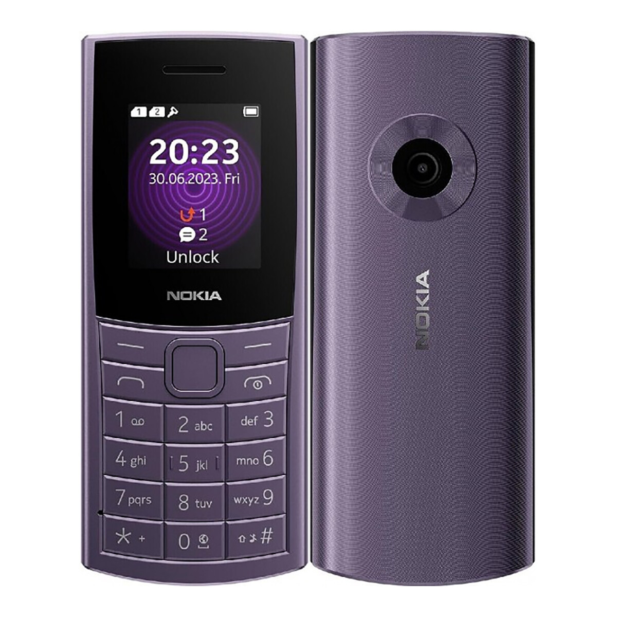 Celular Nokia 110 4G 1.7" 48MB 128MB Purpura 