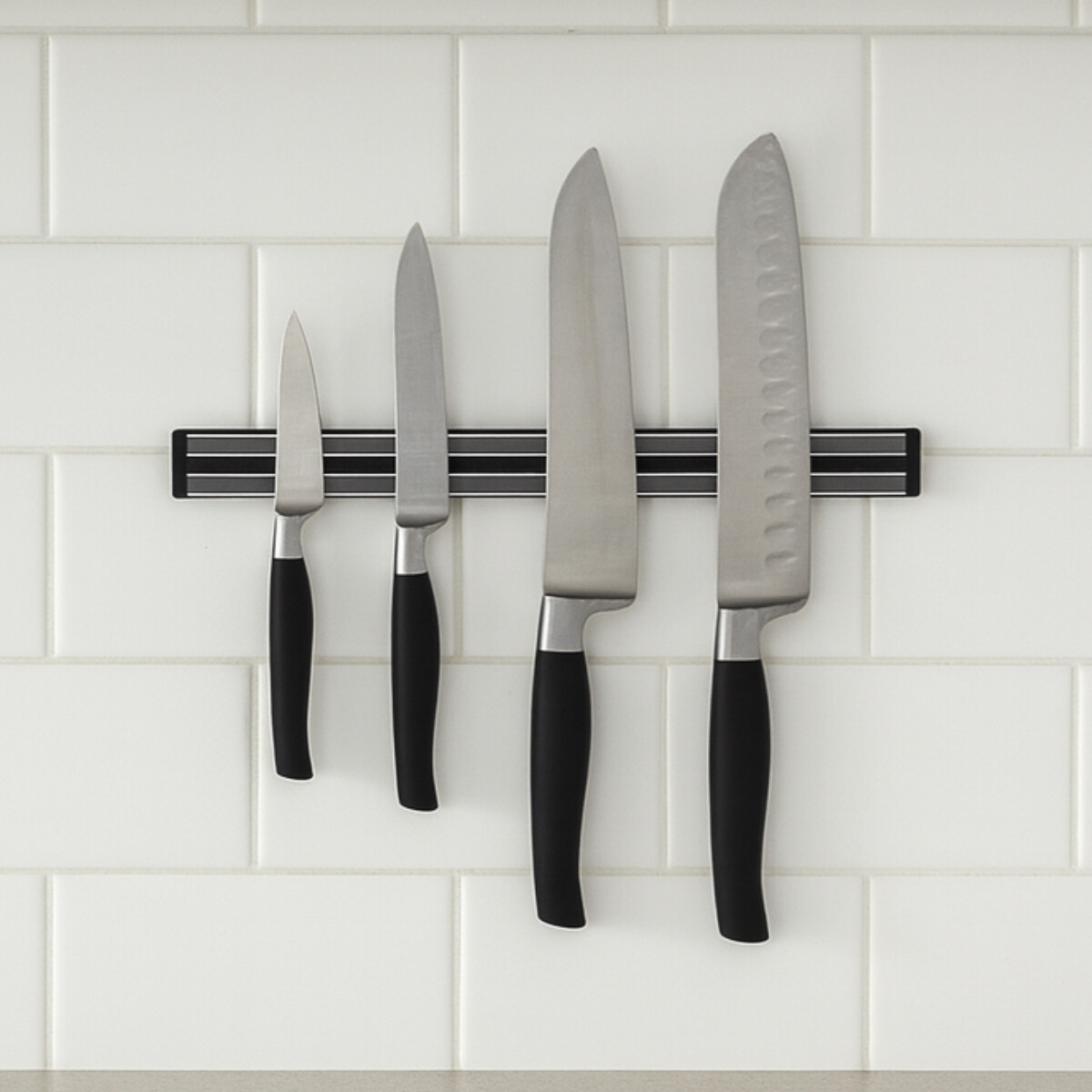 Barra Iman 46 cm Acero Inoxidable 