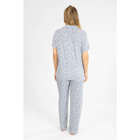 Pijama americano london mc Azul