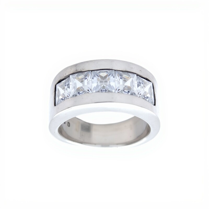 Anillo Sin Fin-Plata 925-Piedra Zirconia-AN3508 conpiedra