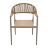 JGO DE MESA BEIGE P/JARDIN 7PZAS Unica