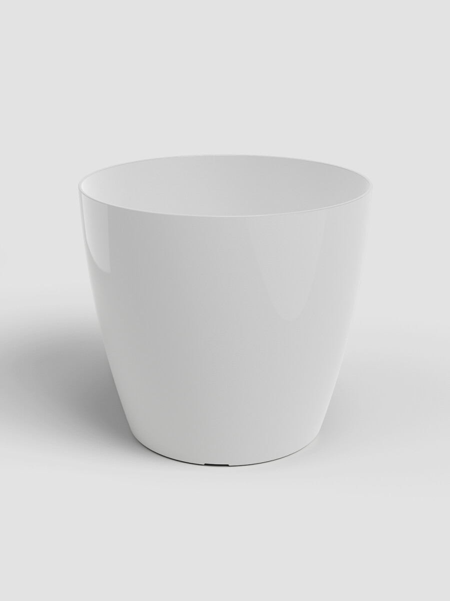 PORTA MACETA SAN REMO 30 BRILLO BLANCO