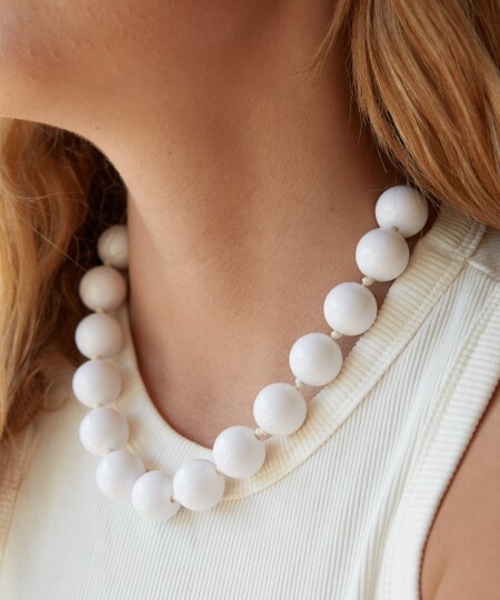 COLLAR VILMA BLANCO