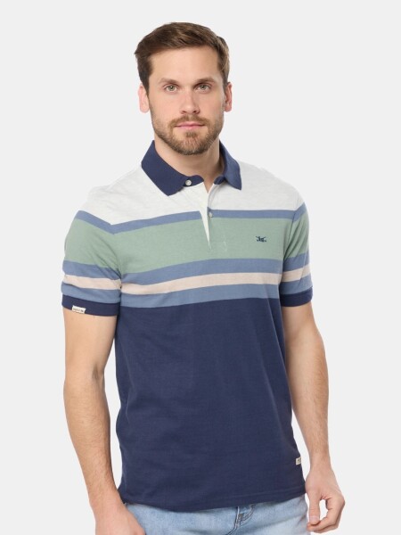 REMERA LEGACY 6028 AZUL VERDE