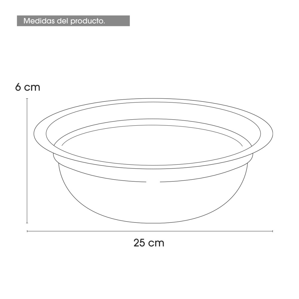 Bowl Ensalada Acero Inoxidable 25cm Repostería Cocina Bowl Ensalada Acero Inoxidable 25cm Repostería Cocina