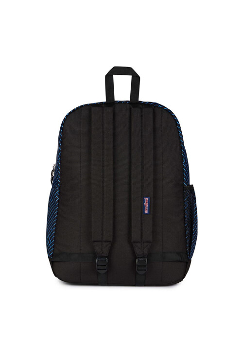 Mochila Portalaptop Cross Town Plus Black/black/azul