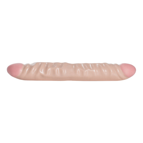 Doble Dildo Realístico Veteado Ivory Duo 30 cm Doble Dildo Realístico Veteado Ivory Duo 30 cm