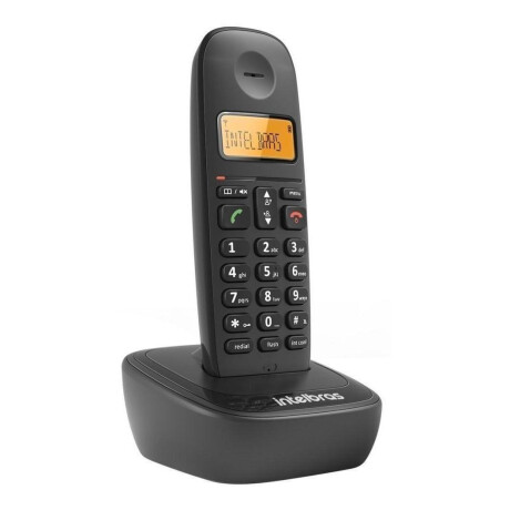 Teléfono Inalámbrico Intelbras Ts 2510 Negro Teléfono Inalámbrico Intelbras Ts 2510 Negro