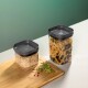 Set x4 Potes herméticos 350ml GRIS