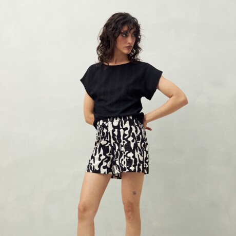 TOP LUNA Negro