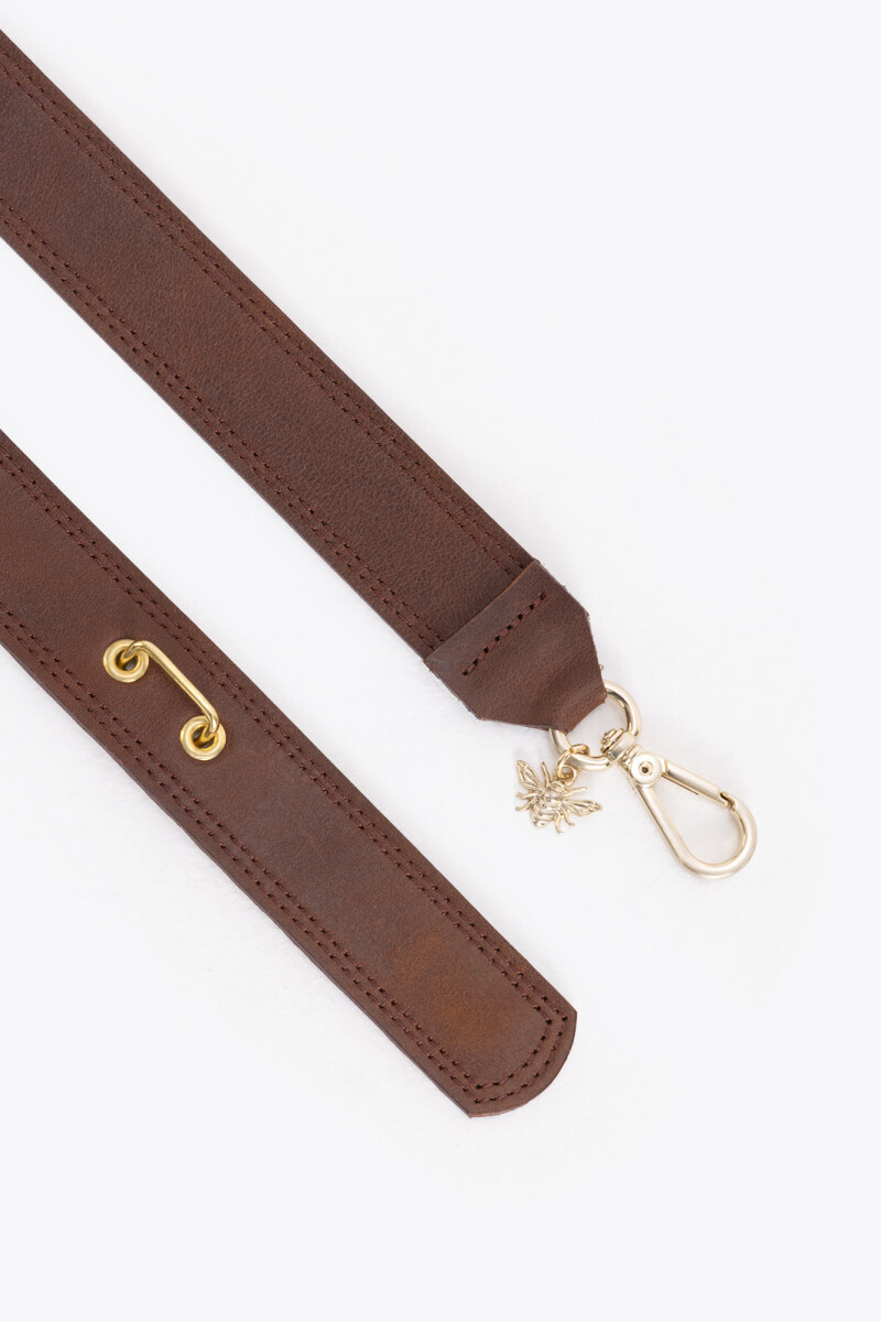 CINTURON BEE Marron