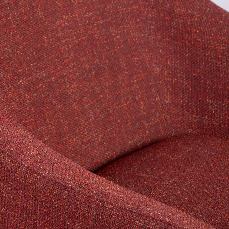 BUTACA TELA-Y-METAL NARANJA BERNA TERRACOT