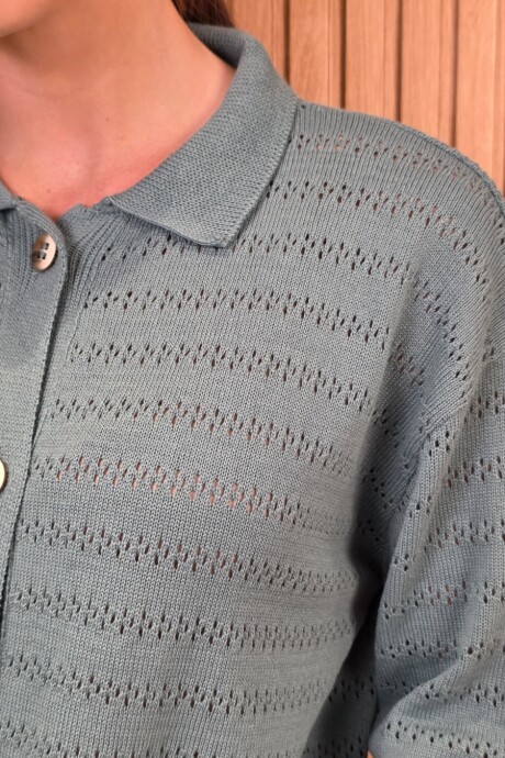 Cardigan Catalina Tourquesa