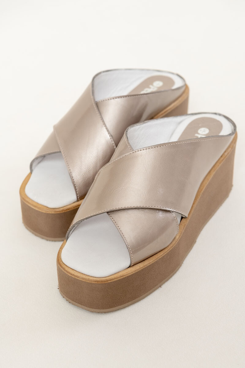 Sandalia eva Charol vison