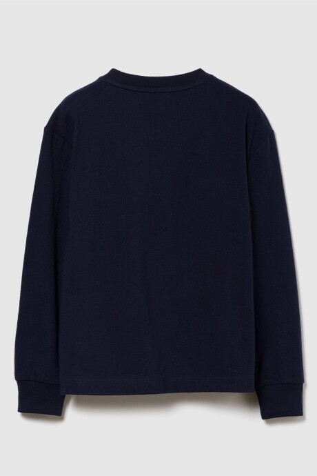 Remera Logo Gap Niño Navy Uniform