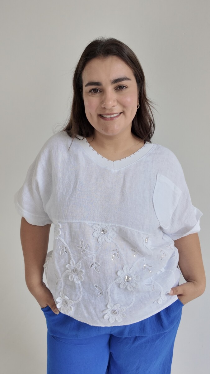 Blusa Valentina - Blanco 