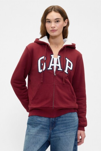 Canguro Con Corderito Logo Gap Mujer Red Delicious