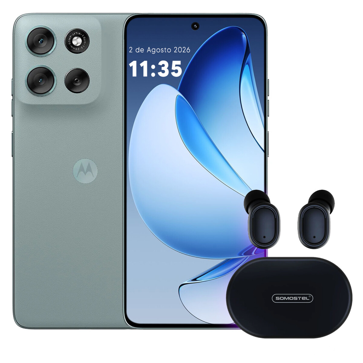 Motorola G56 8gb Ram 256gb 5g + Regalo - GRIS 