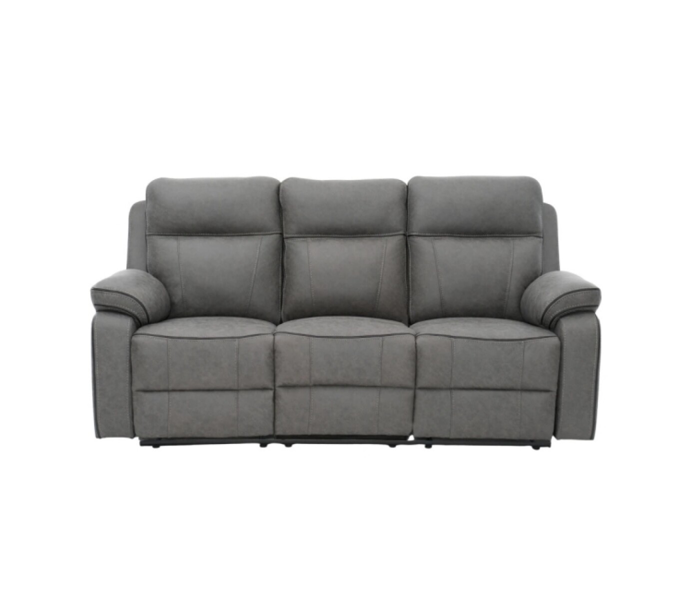 Reclinable Apollo 3 Cuerpos Gris 