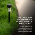 Luces Solar Farol Estaca Antorcha Luz Led Lampara Jardin Variante Calida