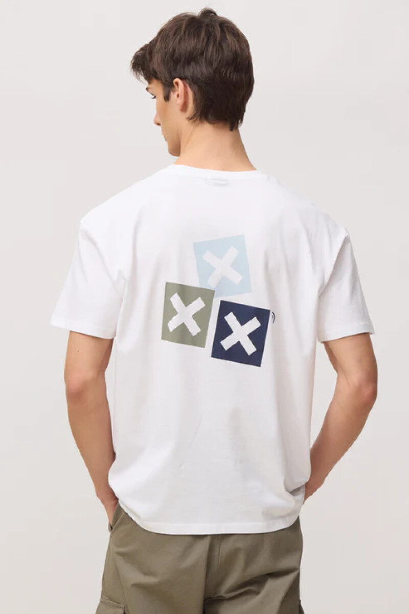 WHITE GRAVITY TEE Blanco