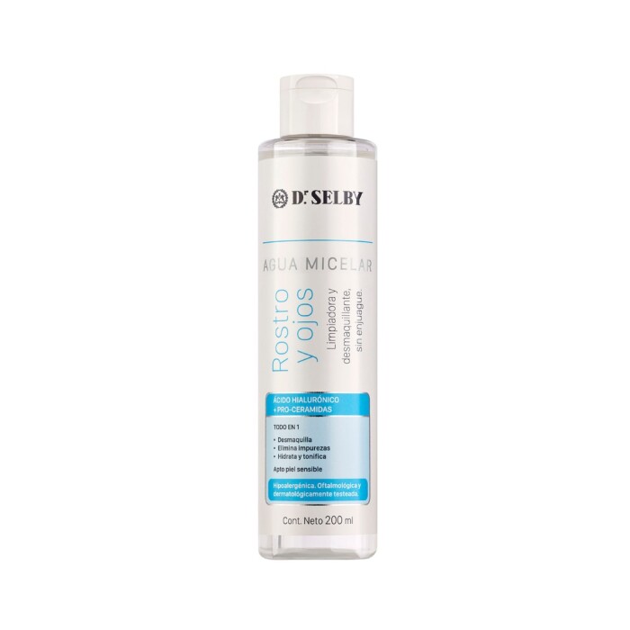 DR. SELBY AGUA MICELAR ROSTRO/OJOS 200ML única