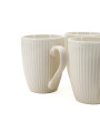 TAZA BLANCA PACK X4 BLANCO