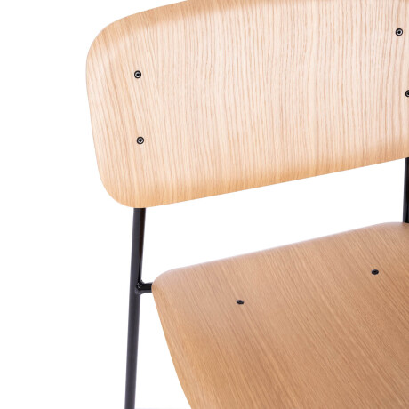 SILLA DE COMEDOR MADERA-Y-METAL NATURAL-BEIGE O´CONOR II