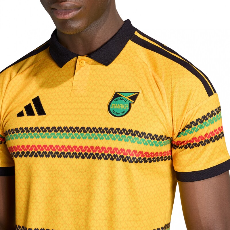 CAMISETA adidas PRIMERA EQUIPACIÓN JAMAICA Yellow