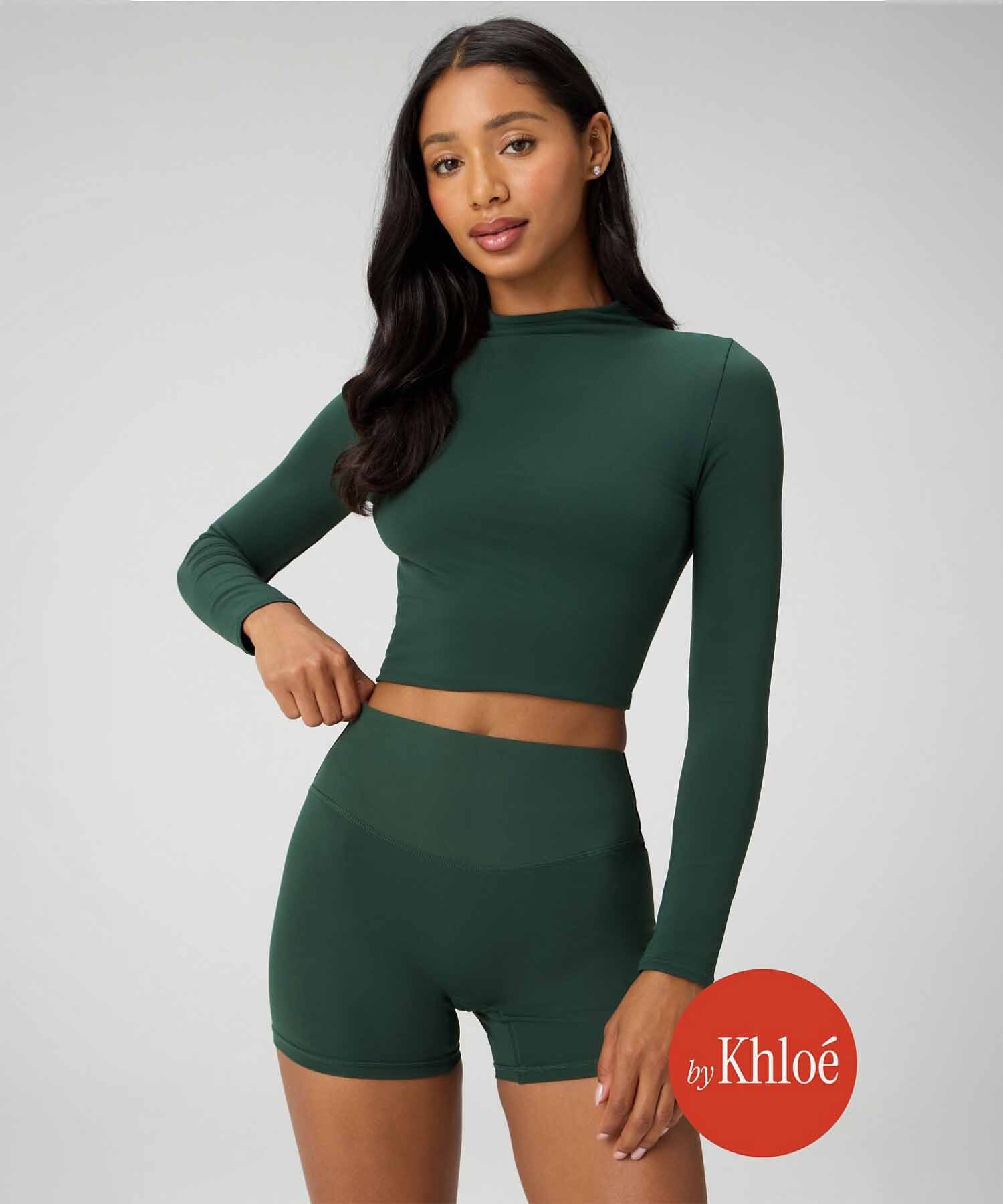 Polo Manga Larga Seamless Long-Sleeve Essential Tee Mujer Everpine