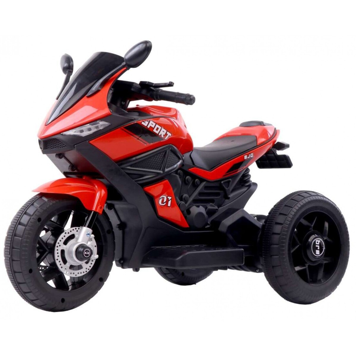 Moto Auto A Batería C/ Reversa, Luces Sonido Colores 