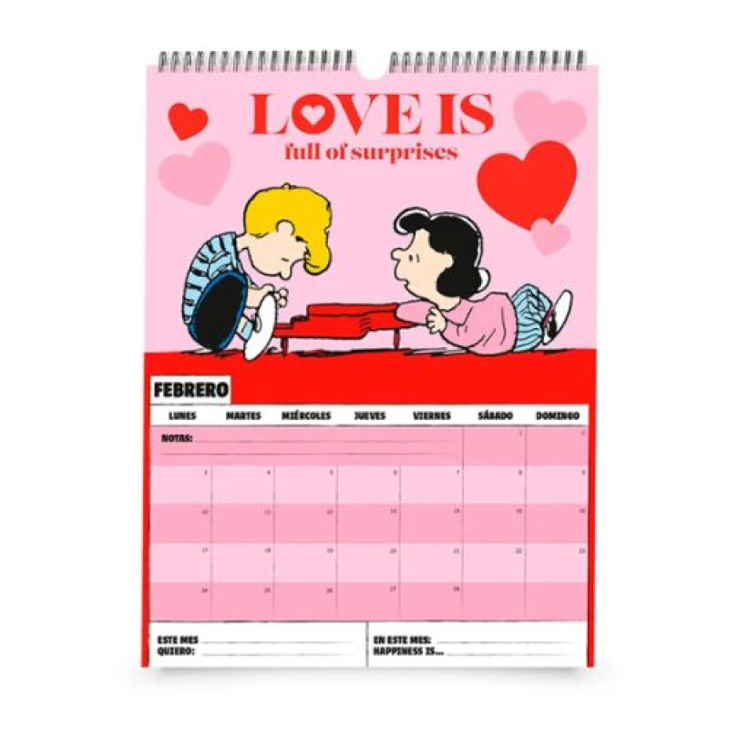 Calendario Snoopy Mooving 2026 Calendario Snoopy Mooving 2026