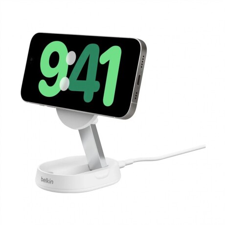 Soporte Y Cargador Inalámbrico BELKIN QI2 15W Carga Rápida - White Soporte Y Cargador Inalámbrico BELKIN QI2 15W Carga Rápida - White
