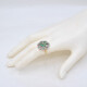 Anillo Oro 18K, Brillantes, Diamantes Y Esmeraldas Anillo Oro 18K, Brillantes, Diamantes Y Esmeraldas