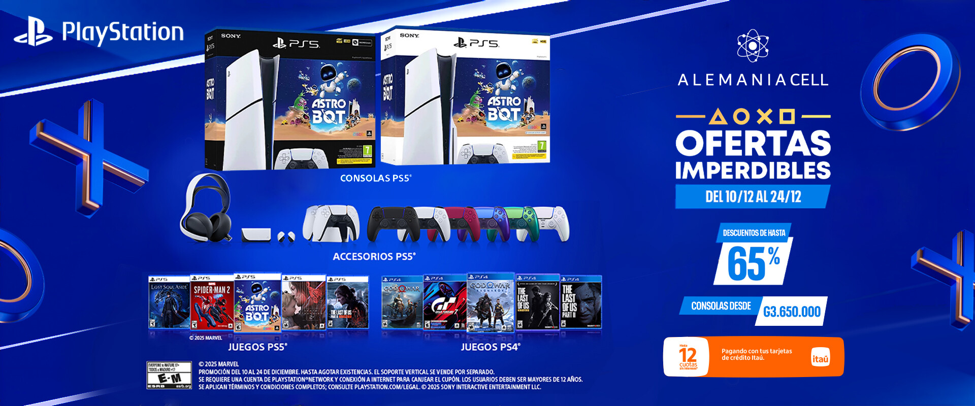 OFERTAS IMPERDIBLES PLAY