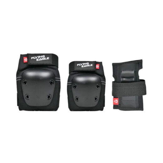 Protecciones para niño Eagle Set Valiant - Negro Protecciones para niño Eagle Set Valiant - Negro