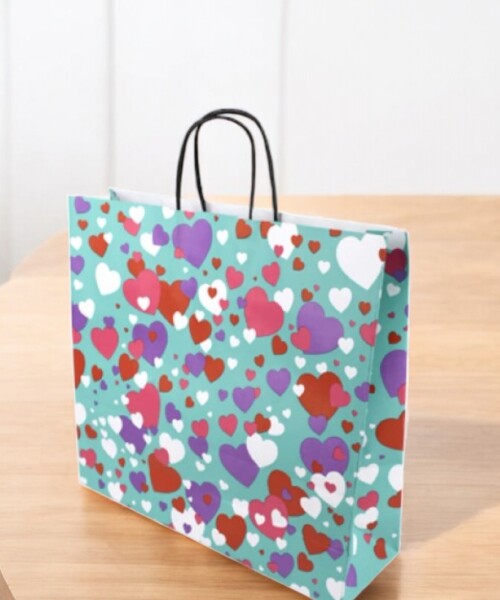 Bolsa fantasia luna 32x10x30 cm. COLOUR HEART